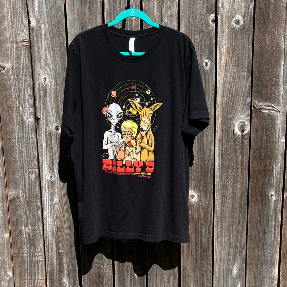 Bella Canvas black Billy D graphic tee shirt size 2XL